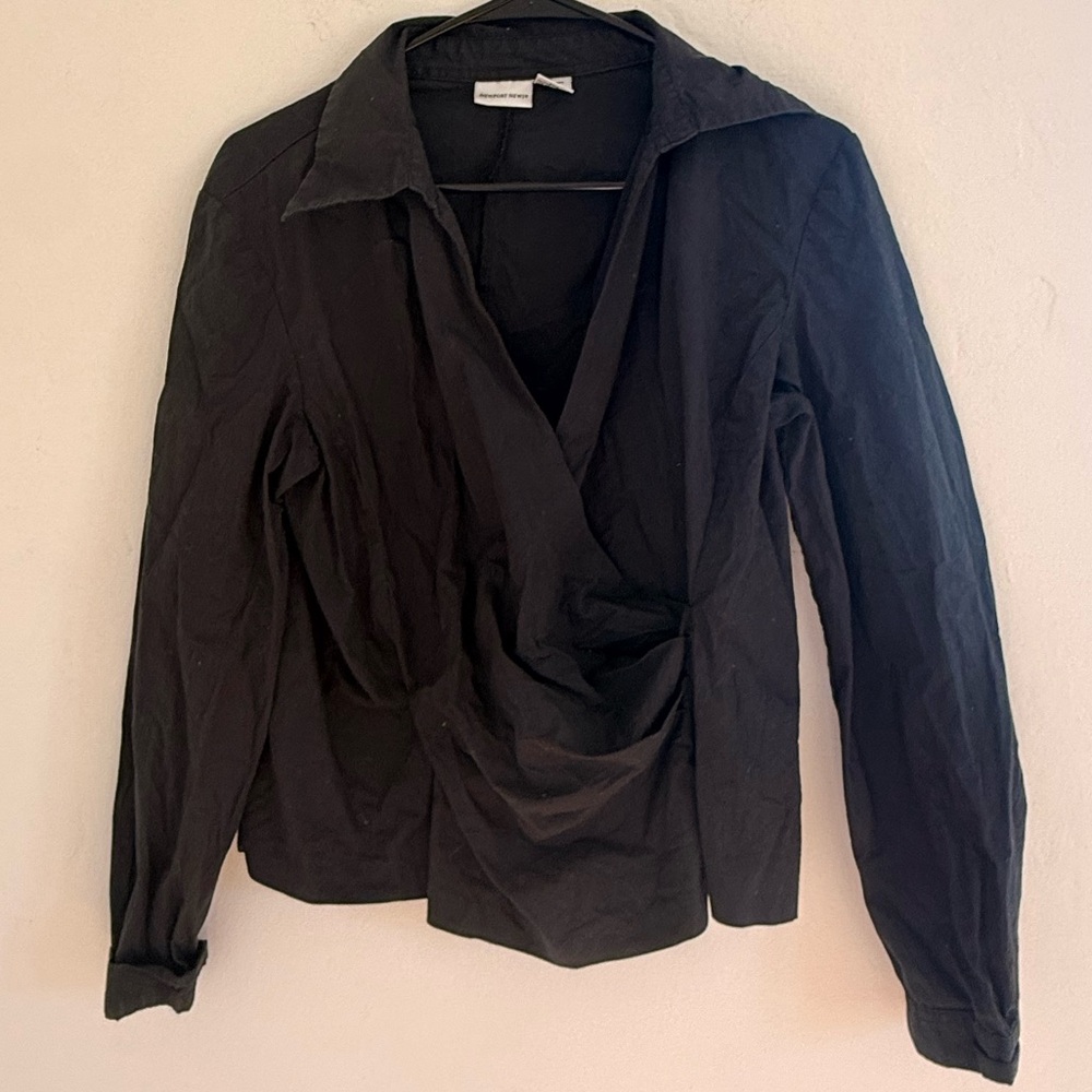 Newport News Black Women's Top